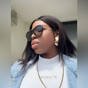 New - TOM FORD Lisa Smoke Gradient Oval Ladies Sunglasses FT0576 01B 54